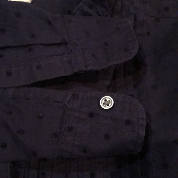 Gap - Swiss Dot blouse with pin tuck bodice Sz Med - Picture 9 of 9